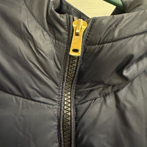 DARK NAVY BLUE SHORT PUFFER - Picture 3 of 4